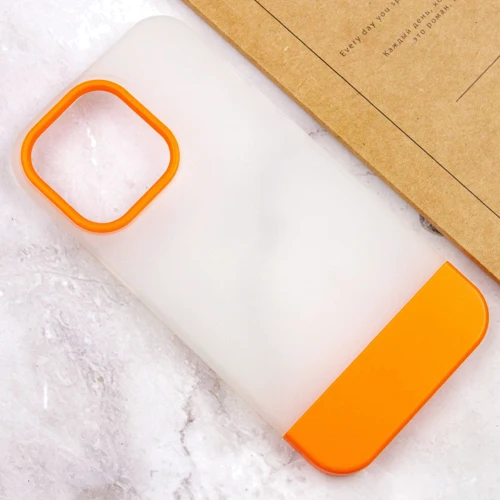Чехол для iPhone Mobile Case TPU+PC Bichromatic Matte / Orange for iPhone 13 Pro: Тип аксессуара чехол