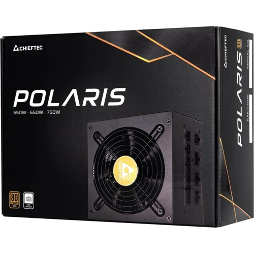 Блок питания CHIEFTEC 750W Polaris (PPS-750FC): Форм-фактор ATX
