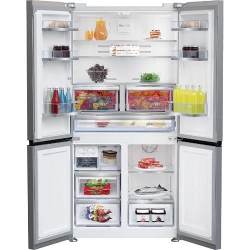 Холодильник Side-by-Side Beko GN1416240ZXN: Розташування морозильної камери Нижнее