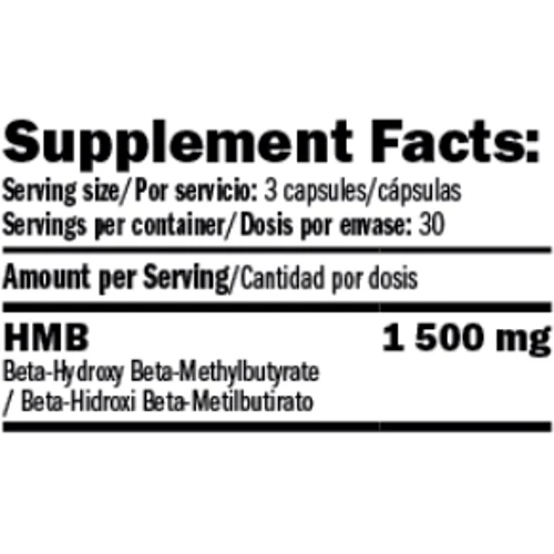 Аминокислота для спорта Amix Performance Amix HMB 1500 mg 90 caps / 30 servings: Вкус Без вкуса