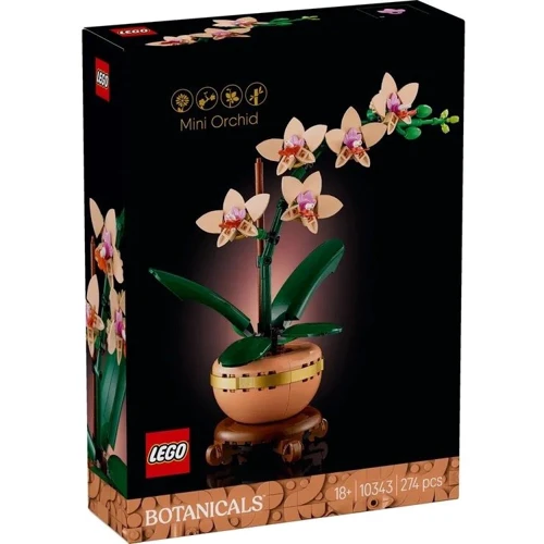 Конструктор LEGO Botanicals Мини орхидея 274 детали (10343)
