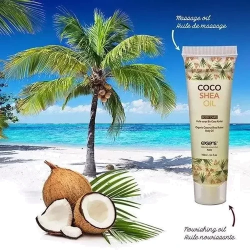 Органическое кокосовое масло Карите (Ши) для тела EXSENS Coco Shea Oil 100 мл