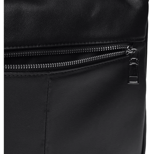 Мужская сумка мессенджер Ricco Grande черная (K16362-black): Тип ручки Плечевой ремень, Короткая ручка