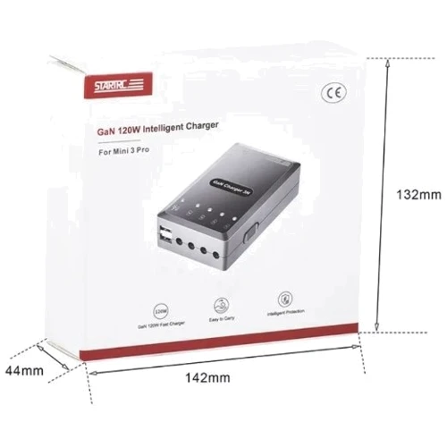 Зарядна станція StartRC 6-в-1 GaN Charger для DJI Mini 3 Pro: Виробник STARTRC