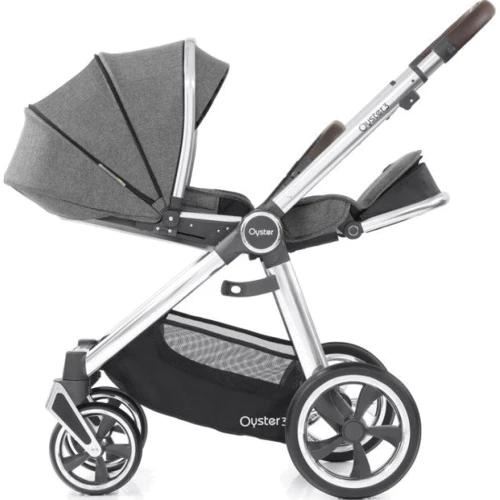 Візок BabyStyle Oyster 3 Mercury: Ширина шасі 57 см