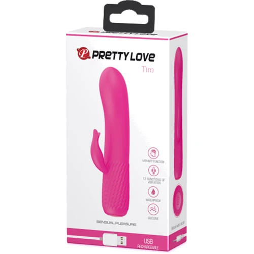 Вибратор Pretty Love Tim Vibrator Pink