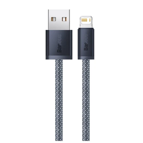 Кабель Baseus USB Cable to Lightning Dynamic Series 2.4 A 1m Slate Gray (CALD000416): Длина 1 м