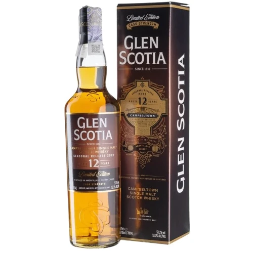 Виски Glen Scotia 12yo Amontillado Cask 53.3% 0.7л (BWW7089)