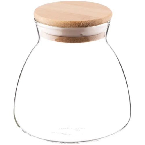 Банка для сыпучих продуктов Ardesto Fresh Hourglass 400 мл 3 шт. (AR1340BH_le): Объем, л 1.2