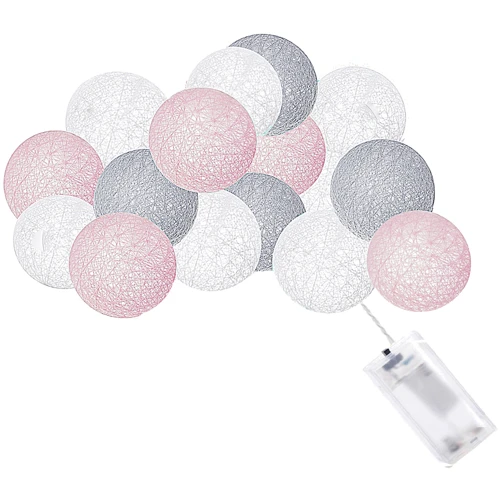 Гирлянда на батарейках Springos Cotton Balls 2 м 10 LED CL0035 Warm White