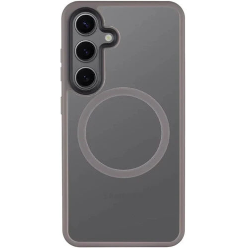 Чехол для телефонов Mobile Case TPU+PC Metal Buttons with MagSafe Colorful Grey for Samsung S921 Galaxy S24: Совместимость Samsung S921 Galaxy S24