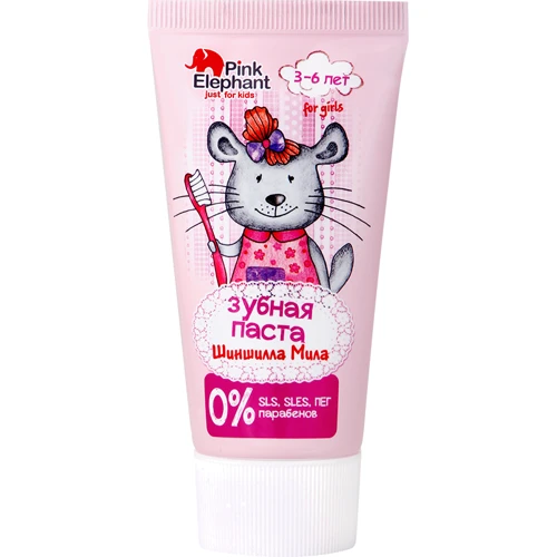 Pink Elephant Зубна паста Шиншилла Міла 50 ml