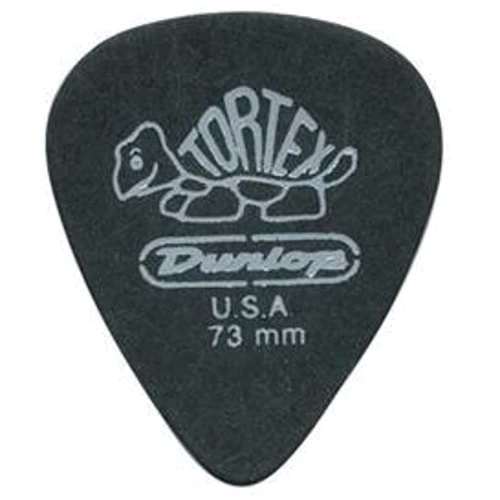 Медиатор Набор медиаторов DUNLOP 488P.73 TORTEX PITCH BLACK PLAYER'S PACK 0.73