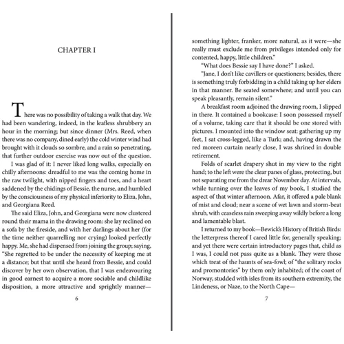 Charlotte Brontë: Jane Eyre: Кількість сторінок 653