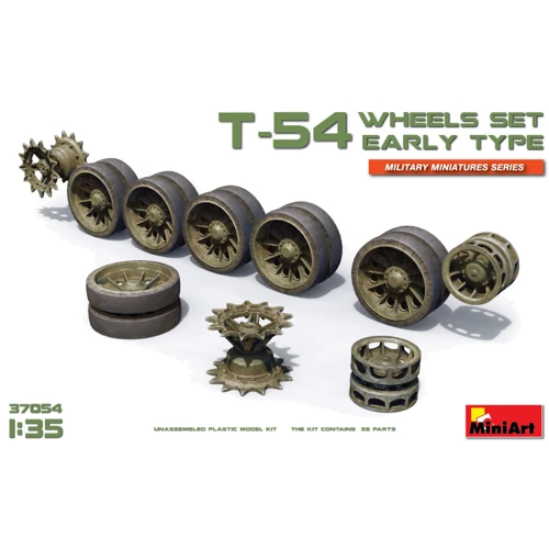 Збірна модель MiniArt Набір ковзанок для танка Т-54, ранні 1:35 (MA37054)