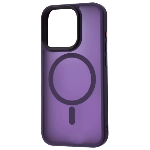 Чехол для iPhone WAVE Matte Insane Case with MagSafe Deep Purple for iPhone 15 Pro Max