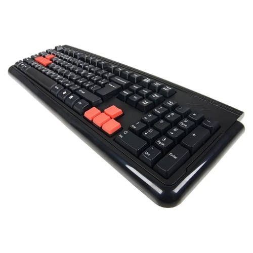 Клавиатура A4 Tech X7-G300 USB Black: Тип клавиатуры игровая