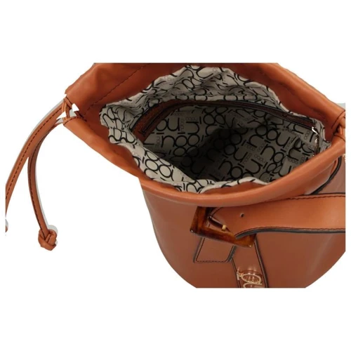 Женская сумка бакет-бэг Nobo коричневая (NBAG-H3070-C017): Застежка Без застежки