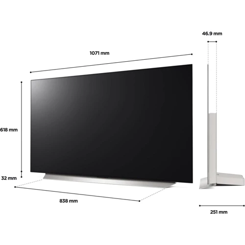 Телевизор LG OLED48C21: Тип OLED-телевизоры
