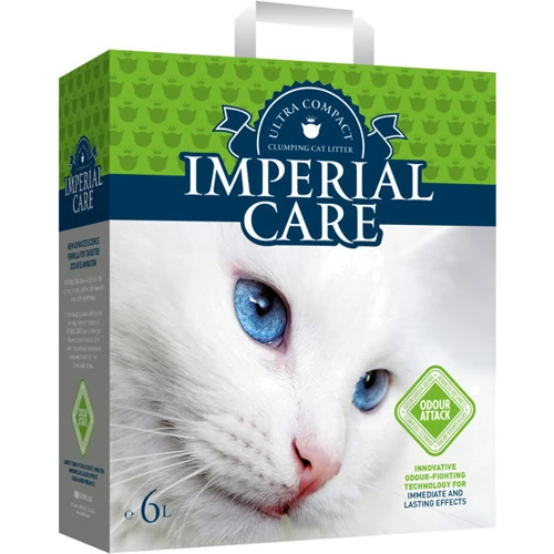 Наполнитель туалетов для кошек Imperial Care Odour Attack ультра-комкующийся 11 кг (10 л) (5200357801755)