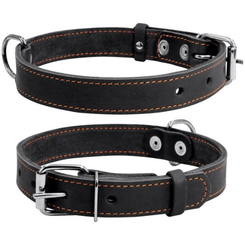 Нашийник Collar 35 мм 48-63 см Чорний (4820082491956)