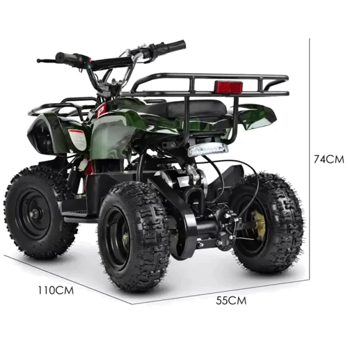 Детский электромобиль Квадроцикл Bambi HB-EATV800N-10 V3 до 65 кг: Материал корпуса пластик