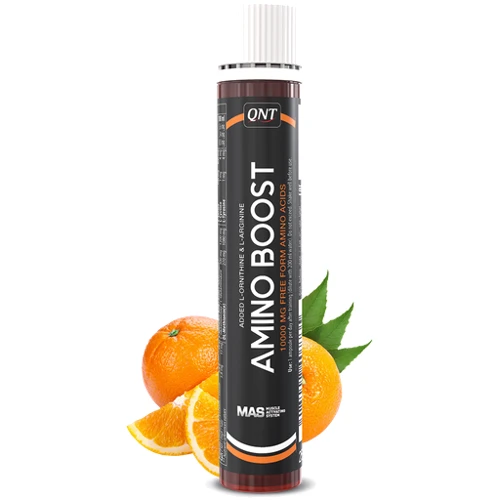 Аминокислота для спорта QNT Amino Boost 10.000 mg 20x25мл Orange tangerine: Вкус Мандарин, Апельсин