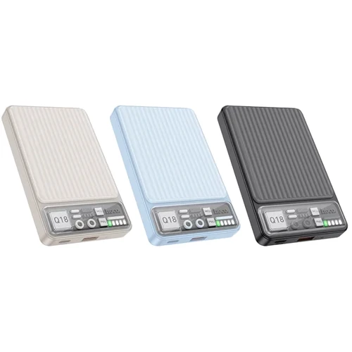 Зовнішній акумулятор Hoco Power Bank 10000mAh Q18 Tourer 22.5W Black