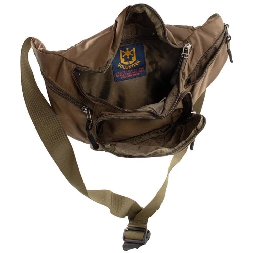 Чоловічі поясні сумки Volunteer хакі (GB1749-01-green): Матеріал поліестер