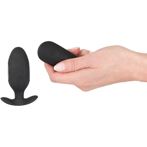 Анальная пробка с вибрацией и электростимуляцией XouXou Vibrating E-Stim Butt Plug