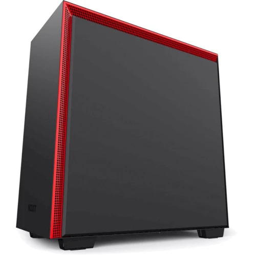 Корпус ZXT H710 Black-Red (CA-H710B-BR): Типоразмер Midi-Tower
