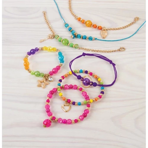 Набор для создания браслетов Make it Real Хрустальная радуга