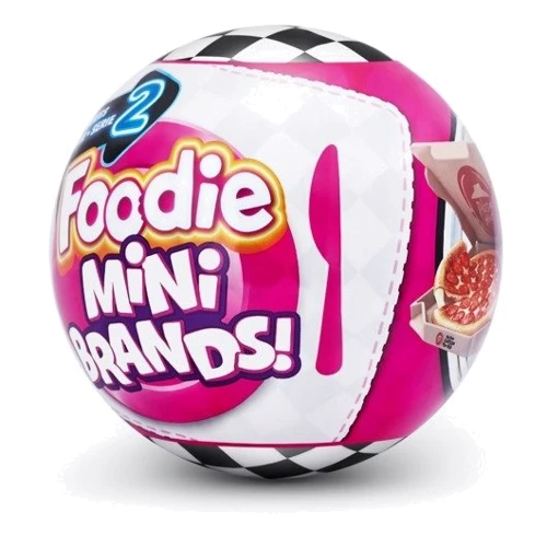 Ігровий набір Zuru Mini Brands Foodie Фігурки-сюрпризи у кулі по 5 шт. в асортименті (77438GQ3): Виробник Zuru Mini Brands