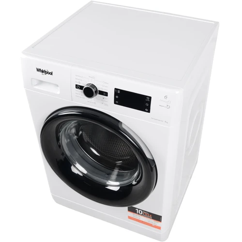 Стиральная машина Whirlpool FWG 81484 BV EE: Максимальная скорость отжима, об/мин 1400