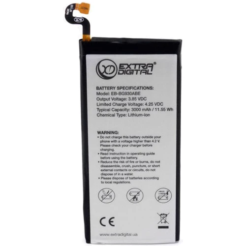 

ExtraDigital 3000mAh (EB-BG930ABE) for Samsung G930 Galaxy S7
