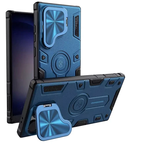 Чехол для телефонов Nillkin CamShield Armor Prop Blue for Samsung S928 Galaxy S24 Ultra фото 6