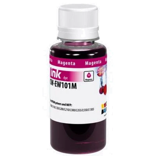 Чорнило ColorWay Epson L100/L200Magenta (CW-EW101M01): Колір Magenta