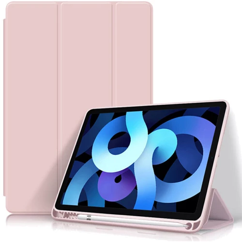 Аксессуар для iPad BeCover Tri Fold Soft TPU with Pencil mount Pink for iPad 10.9 (2022 / 2024) / iPad 11 2025 (708462): Особенности Приятен на ощупь, Надежная защита от царапин и загрязнений, Стильный внешний вид, Стильный дизайн, Удобно держать в руке