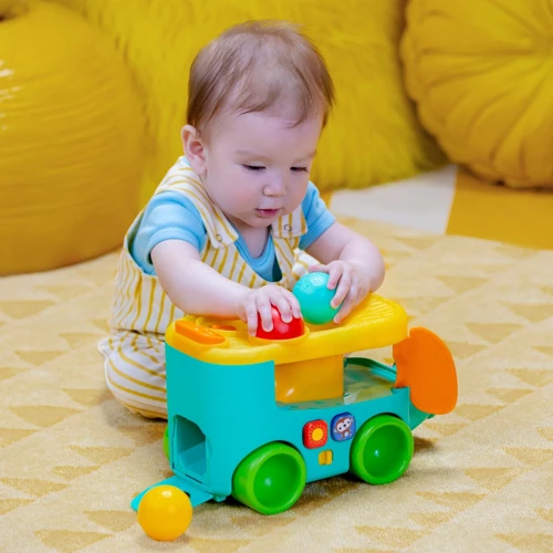 Іграшка музична Bright Starts Pop & Roll Safari Bus (16827) фото 8
