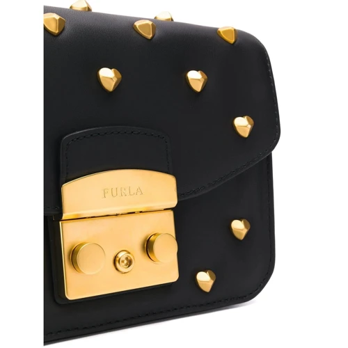 Женская сумка кросс боди Furla Metropolis Amoris Mini черная (1000640): Страна производитель Италия