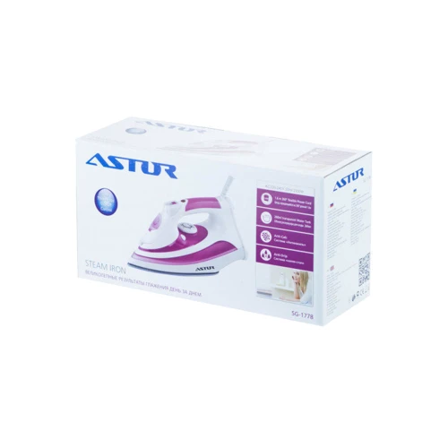 Утюг Astor SG 1778: Мощность, Вт 2200