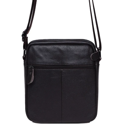 Мужская сумка через плечо Borsa Leather коричневая (K1223-brown): Пол Мужской