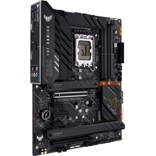 ASUS TUF GAMING Z690-PLUS D4: Оперативная память 4xDDR4 5333 МГц, до 128 ГБ