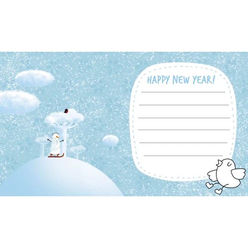 Holiday Cards (25 новогодних открыток-раскрасок): Обложка Картон