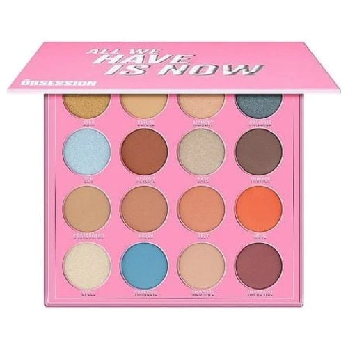 Makeup Revolution Obsession All We Have Is Now Eyeshadow Palette Тени для век Палетка 16 цветов 20.8 g