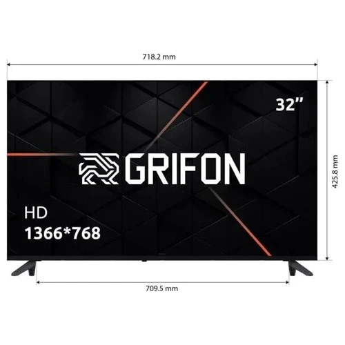 Телевизор Grifon Diva DV32HSB: Мощность звука 20 Вт