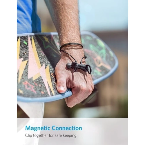 Наушники ANKER SoundBuds Flow Black: Тип крепления крепление на ушах
