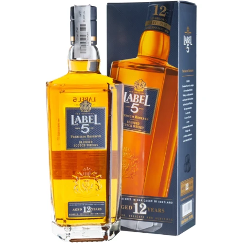 Віскі Label 5 12 yo 40 % 0.7 л GB (BWT0184)