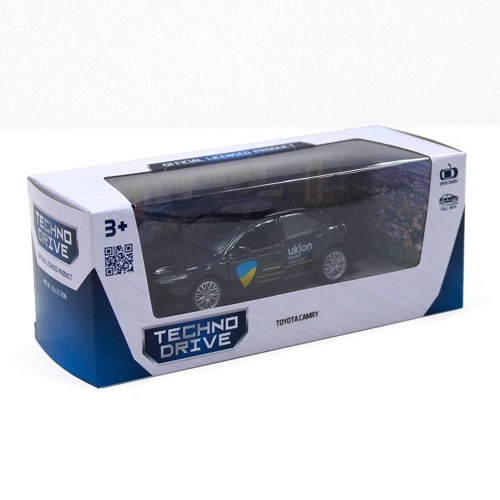 Автомодель TechnoDrive Toyota Camry Uklon чорний (250292) фото 8
