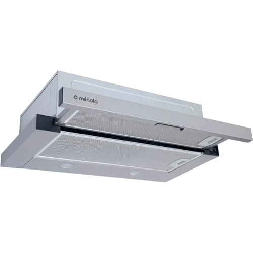 Вытяжка Minola MTL 6212 GR 700 LED: Материал корпуса нержавеющая сталь